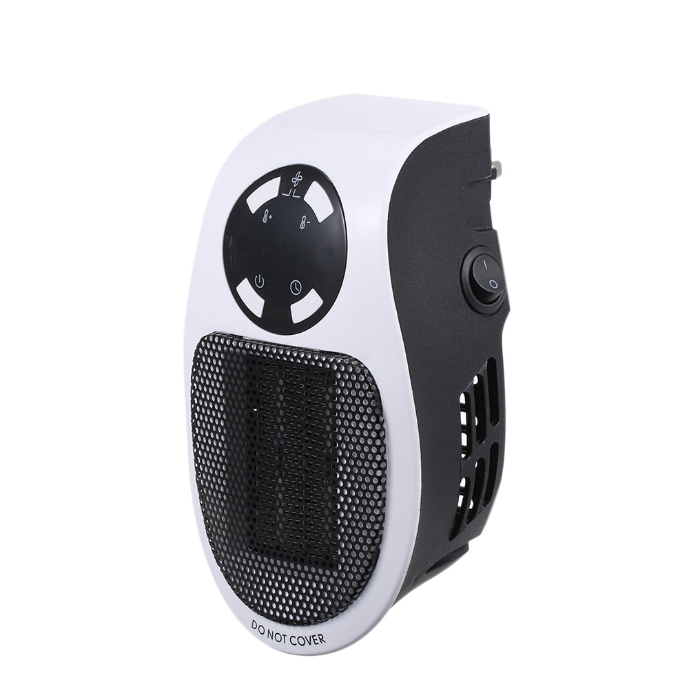 Mini portable electric heater fan small PTC heater home office 500W winter heater with remote control