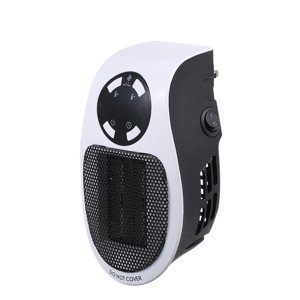 Mini ventilateur de chauffage électrique portable petit PTC chauffage bureau de la maison 500W chauffage d'hiver avec télécommande