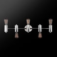 thumbnail image 2 of Globe Electric Positano 5-Light Chrome Metal Reversible Vanity Light, Modern Glam Style, LED or Incandescent Bulbs Required, 2 of 8