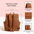 thumbnail image 3 of Freshly Picked Classic II Diaper Bag Backpack Wipeable Vegan Leather With Changing Pad (Harry Potter V2), 3 of 5