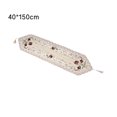 thumbnail image 1 of Nappe Chemin de table Broderie Nappe Broderie Chemin de table Broderie Chemin de table floral, 1 of 9