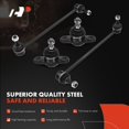 thumbnail image 4 of A-Premium Set of 4, Front Sway Bar Link, Lower Ball Joint, Compatible with Hyundai Accent 2006-2011, Kia Rio 2006-2011, Rio5 2006-2011, 4 of 9