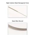 thumbnail image 4 of Strings 6 PCS Electric Guitar Strings E-B-G-D-A-E Steel Wire Strings Set Guitar Replacement Parts, 4 of 7