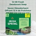 thumbnail image 2 of Irish Spring Aloe Mist Deodorant Bar Soap for Men, All Skin Types, 3.7 Ounce, 12 Bar Pack, 3.7 oz, 12 Pack, 2 of 5