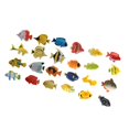 thumbnail image 1 of 24 Pcs Figurines d'Animaux Marins Assorties Modèles de Mer Jouets pour Enfants, 1 of 8