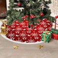 thumbnail image 1 of 35 Inch Christmas Tree Skirt Christmas Tree Bottom Decoration Tree Skirt For Merry Christmas Party Christmas Snowflake Decoration, 1 of 6