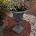 thumbnail image 5 of Angelo Décor MenzoMix 30-inch Murano Urn Planter (Dark Grey Rust), 5 of 5