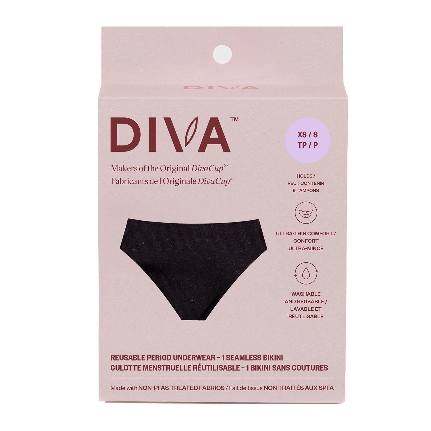 Culotte menstruelle réutilisable DIVA 🅪 XP-P Ultra-Mince