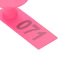 thumbnail image 4 of Ear Tag Label, Frost-resistant Numbered Ear Tag, Cold-resistant Livestock Accessory For Sheep Breeding Stocks Livestock Meat Quarantine Rose Pink, 4 of 8