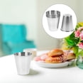 thumbnail image 4 of CUITING 6 Pcs Verres à Shooter en Acier Inoxydable 2oz pour Whisky, 4 of 6
