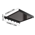 thumbnail image 3 of TIMIFIS Filet de Séchage, Essentiels d'Appartement Support de Séchage pour Balcon Fenêtre Espace Aluminium Séchage Pliable Non Perforé Rétractable Séchage Chaussettes et Chaussures, 3 of 5