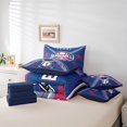 thumbnail image 5 of YST King Comforter Set for Baseball Decor - 7 Pieces Baseball Player Bedding Sets King Bed in a Bag with Reversible Baseball Bed Set,Comforter, Sheets, Pillowcases & Shams,Texsa, 5 of 5