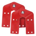 thumbnail image 1 of MOVTOTOP 2 Pcs Charnières d'Échelle de Grenier de Rechange Charnières d'Échelle de Grenier de Rechange Charnière d'Échelle de Grenier Acier Galvanisé Rouge, 1 of 8