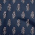 thumbnail image 1 of oneOone Cotton Poplin Black Fabric Asian Block Floral Sewing Craft Projects Fabric Prints By Yard 56 Inch Wide, 1 of 4