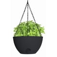 thumbnail image 4 of Jardinière suspendue auto-arrosante Misco 12 pouces NOIR, 4 of 5