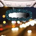 thumbnail image 1 of EGNMCR Car Mirror Cover With Diamond Mirror Decoration , Car Mirror Cover Mirror Accessories Elastic Plush , Car Mirror Female Cover Bling General Acce Rear view mirror cover, 1 of 7