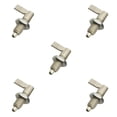 thumbnail image 1 of Transemion Sleek Stainless Steel L Type Indexing Plungers Fine Thread Locking Bolts Silver M10-6 5Set, 1 of 5