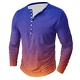 thumbnail image 1 of AherBiu Plus Size Men's Long Sleeve Shirts Stretch Quick-Drying Athletic Button T-Shirts Graphic Sweatshirts Crewneck Tees, 1 of 4