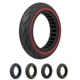 thumbnail image 4 of 10 Inch 10X2.125 Solid Tyre for Segway Nine-for Bot F20/F25/F30/F40 Electric Scooter Red, 4 of 9
