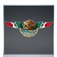 thumbnail image 2 of Mexico Map Eagle Republica Mexicana Bandera Flag (30"x12"), 2 of 4