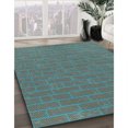 thumbnail image 3 of Ahgly Tapis Rectangulaire Lavable en Machine Intérieur Transitionnel Gris, 5 Pieds x 8 Pieds, 3 of 7