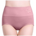 thumbnail image 3 of Culottes Post-Partum Taille Haute pour Femmes, Couvrance Totale, Culottes Douces et Confortables, Culottes Bikini, Culottes Invisibles pour Femmes, Shorts Garçon, Assortiment de Culottes pour Femmes, Lingerie, Lots de Culottes pour Femmes, String en Dentelle, 3 of 4