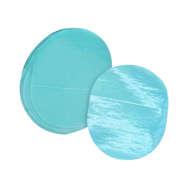 Milaget 100 Pieces Waterproof Ear Covers Ear Tape Clear Films Skin Friendly Portable Ear