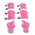 thumbnail image 4 of Ensemble de 7 Pcs pour Enfant avec Genouillères, Coudières et Protège-Poignets Rose, 4 of 8