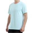 thumbnail image 1 of cfhntfmh Short Sleeve Shirts for Men Big and Talls Quick Dry Breathable T-Shirts Basic Solid Workout Athletic Tees, 1 of 5