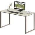 thumbnail image 3 of Bureau d'Ordinateur de Bureau de Qualité Commerciale x cm Argent avec Dessus Espresso, 3 of 6