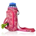 thumbnail image 1 of Made Easy Kit Water Bottle Carrier with Pocket for Dog Poop Waste Bags and Adjustable Padded Shoulder Strap, 1 of 1