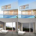 thumbnail image 2 of Smilepp Glass Insulation Film Reflective Privacy Window Film One-Way Mirror Film for Block, 2 of 6