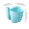thumbnail image 2 of WMQPNNS New Trending Kitchen Drain Rack Sponge Holder Organizer Saddle Style Use Storage for Dishes Utensils and Cleaning Tools Todays Deals Clearance Sale, 2 of 8
