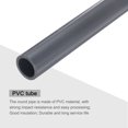 thumbnail image 4 of Unique Bargains PVC Rigid Round Pipe 16.6mm ID 22mm OD 9" Length Light Grey High Impact for Water Pipe, Crafts, Cable Sleeves 2pcs, 4 of 6