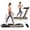 Golden, variant on SuperFit 2.25HP 2 in 1 Folding Treadmill W/ Speaker Remote Control APP Silver
