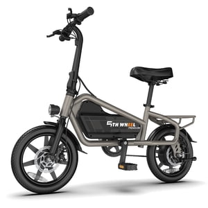5TH WHEEL 14" Vélo électrique pour adultes avec 650W Vélo électrique Peak Motor, 36V 7.8Ah Batterie Ebike, UL2849