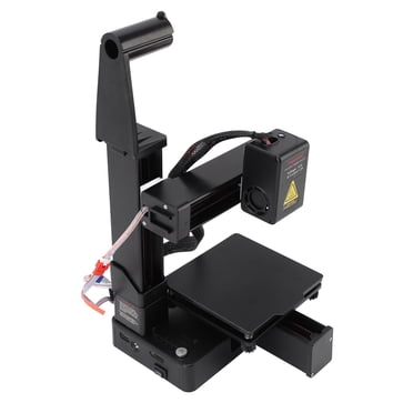 Imprimante 3D Compacte à un Clic, Format d'Impression 100x100x100 mm, Filament PLA TPU, Connexion USB, PC OSX, Vitesse d'Impression S 40 mm