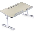 thumbnail image 3 of Bed Foldable Desk,Bed Folding Table Aluminium Lap Standing Desk Bed Notebook Table Built to Last, 3 of 5