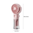 thumbnail image 3 of Portable Misting Fan,USB Rechargeable Neck Fan,4 Speed Airflow,Personal Cooling Fan,Water Spray Function,Hands-Free Design,for Travel Home Office Holiday Gifts, 3 of 9