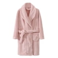 thumbnail image 1 of Girls Flannel Pajamas Bedclothes Thickened Extended Bathrobe Velvet, 1 of 5