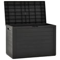thumbnail image 5 of vidaXL Garden Storage Box Anthracite 78x44x55 cm, 5 of 5