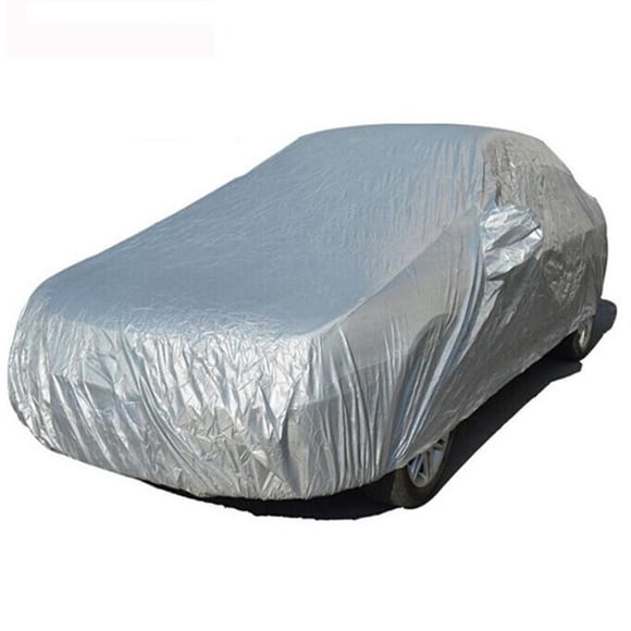 DYNWAVECA Housse Universelle pour Voiture, Résistante à la Poussière et au Vent, pour Extérieur, Voiture Complète pour Berlines, Chariots, Camions, TG