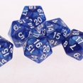 thumbnail image 3 of 10 Pack de Vingt Faces D20 Jouant à des Parties de RPG, Bleu, comme Décrit, 3 of 8