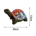thumbnail image 4 of GROWTH TANK Lawn Turtle Collection Art Animal Models Garden Tortoise Statue Outdoor Tortoise E, 4 of 9