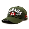 thumbnail image 1 of Baseball Cap Craft for Everyday Wear Classic Adjustable Hat Featuring Maple Leaf Flag Embroidery for Canada Day and, 1 of 2