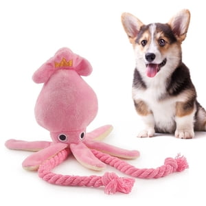 Octopus Jouet de morsure de chien Résistant aux morsures Octopos Jouet d'épice de chien Jouet
