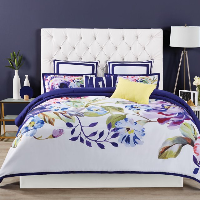 Christian Siriano Comforter Set, Twin XL, Garden Bloom