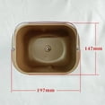 thumbnail image 5 of Xingzhi Bread Baking Pan Bread Maker Machine Bucket Bread Cake Bread Paddle Loaf, 5 of 5