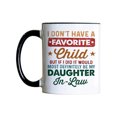 thumbnail image 1 of Amzcrzy Cups Vintage I Don'T Have Favorite Child Daughter Mug Mug Lettering Coffee Cups Coffee Mug, 1 of 5