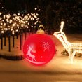 thumbnail image 3 of Leutsin Christmas Decorations Outdoor Indoor,Christmas Decorations For Home,60CM Outdoor Christmas Inflatable Decorated Ball Giant Christmas Inflatable Ball Christmas Tree Decorations with Lamp, 3 of 6